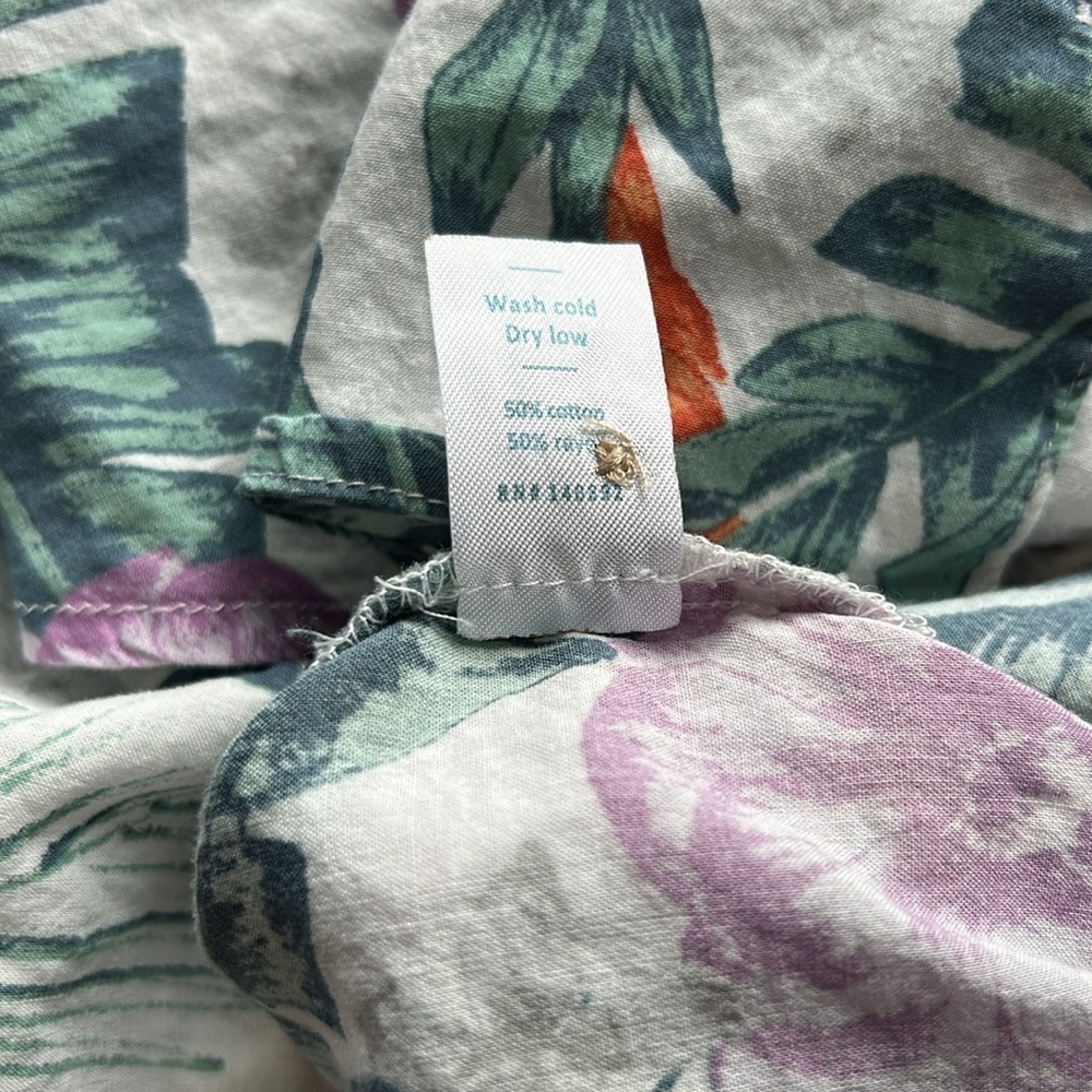 Marine Layer Venice Button Down Multi Floral Shir… - image 8